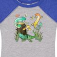 thumbnail image 4 of Inktastic Cute Lizards Hanging out Boys or Girls Baby Bodysuit, 4 of 5