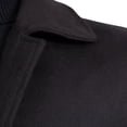 thumbnail image 3 of New Mens Korean Casual Coats Jacket Men'S Trench Coat Casual Single Solid Button Long Over Turn-Down Collar Long Woollen Pocket Over Streetwear Jacket, 3 of 7