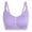 Purple, variant on Women's Wirefree Breastfeeding Bra Maternity Nursing Bra Push Up Pregnant Underwear