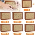thumbnail image 3 of Piggy Bank, Wooden Money Box With Money Target And Numbers, Cash Saver Box, Countdown Money Coin Saving Box, Gifts For Boys Girls Friends, 3 of 9