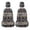 Aztec, variant on KUIFORTI Blue Camouflage UTV Seat Covers Seats Cover with Headrest Covers Waterproof Water-Resistant Outdoor Seat Cover Set Compatible with Rhino 700 660 450 2004-2021