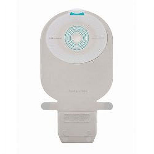 SenSura Mio Filtered Ostomy Pouch One-Piece System Maxi 1 Inch Stoma Drainable Flat, Pre-Cut, 10472 - BOX OF 10