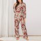 thumbnail image 2 of Balery Dragons1 Conjunto de Pijama con Estampado para Mujer, Conjunto de Dos Piezas con Manga Larga, Ropa de Dormir Suave con Bolsillos, Pijamas Cómodos-Medium, 2 of 7