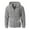 F164-Grey, variant on FYDUU Men's Lined Cardigan Sweater Coat Hooded Lined Long Sleeve Cardigan Jacket Soft Warm Winter Outwear Casual Cardigans Stylish Sweaters