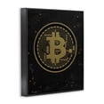 thumbnail image 2 of Stupell Industries Art Deco Bold Golden Digital Currency Black Framed Giclee Art, 11 x 14, by Svetlana Aleynikova, 2 of 8
