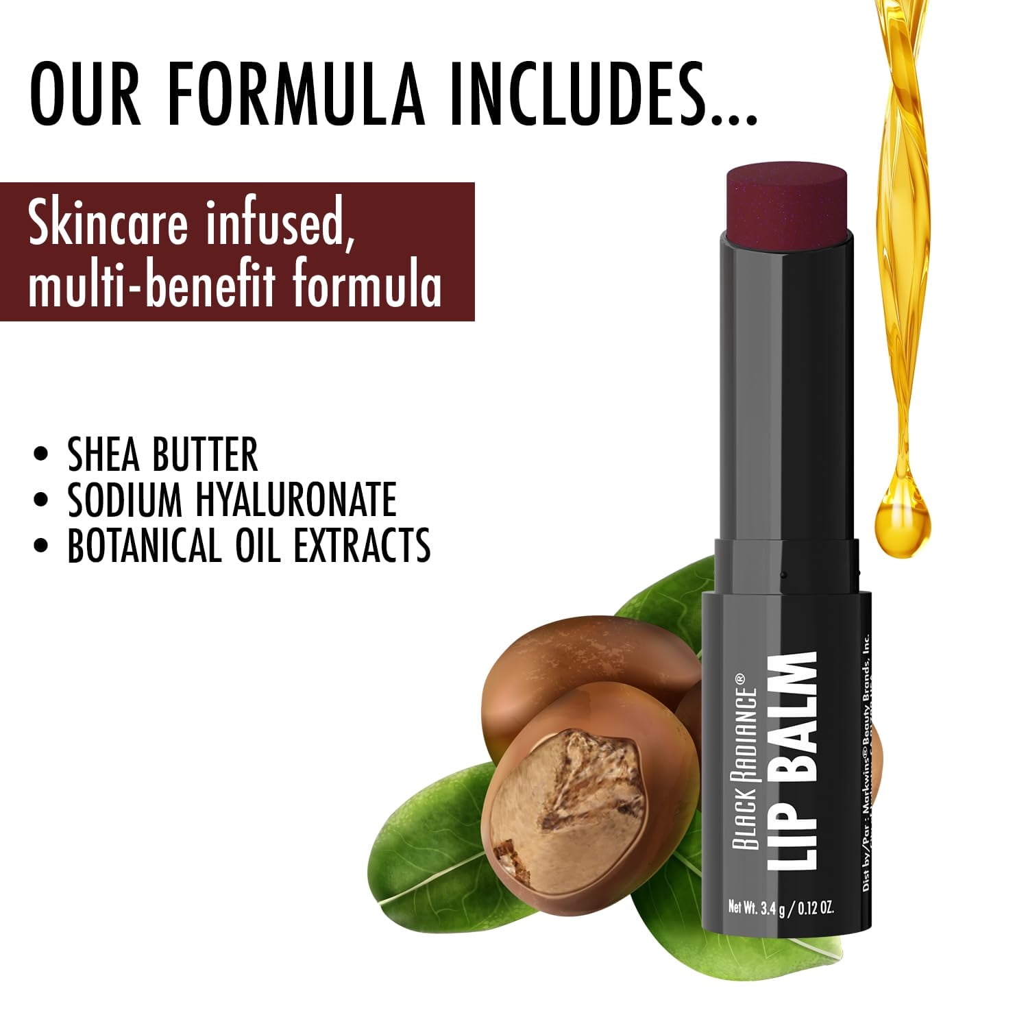 Black Radiance Beyond a Pout Plumping Lip Balm - Luscious