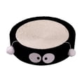 thumbnail image 3 of STARTIST Cat Scratch Pad Pet Gift Comfortable Durable High Dense Sisal Scratcer Board Black Circle, 3 of 9