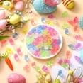 thumbnail image 2 of 100 Pcs Easter Luminous Mini Resin Bunny 4 Colors Little Small Glow in The Dark Rabbit Bunny Figures for House Micro Fairy Garden Decor Easter Egg Fillers Party Supplies, 2 of 6