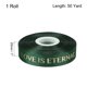 thumbnail image 2 of 25mm 45m San Valentín Estampado Cinta Boda Recuerdo Grosgrain Raso Cintas Verde para Regalo Envoltura Ramo Amor Es Eterno, 2 of 7