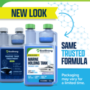 Marine Holding Tank Treatment: Enzymatic Black Water Digesting Liquid Eliminates Tank Odor (17 oz)