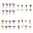 thumbnail image 2 of Bookmarks cute animals/flower/food/plants/unicorn shape bookmark paper clips (HTOOQ), 2 of 5