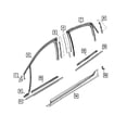 thumbnail image 4 of New Genuine Mopar Applique Rear Door 2015-2017 OE 68144239AA, 4 of 10