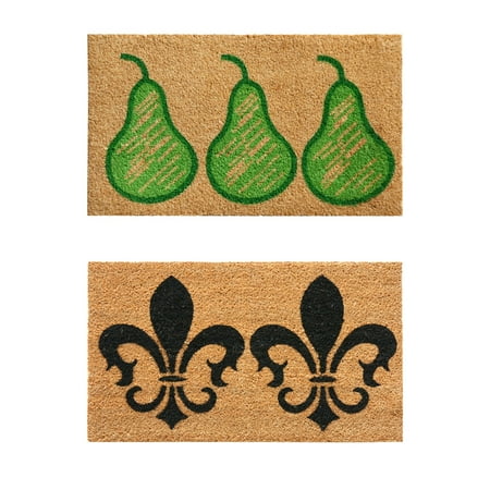Rubber Cal Coir All Weather Doormats 2 Of Our Best Doormats For Dirt Removal 18 X 30