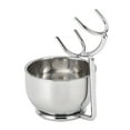 thumbnail image 1 of Soporte de Cepillo Con Tazón de Jabón de Afeitado, Soporte de Afeitar el Kit de Aseo y Tazón de Jabón Elegante Herramiente de Cuidado Portátil para Barbero para Baño, 1 of 7