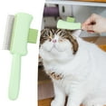 thumbnail image 5 of Pet Hair Removal Flea Comb Massaging Grooming Brush For Cleaning And Shedding Control With Multifunctional Release Button Design, 5 of 5