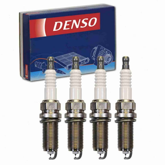 4 pc DENSO 3484 Spark Plugs for 90919-01259 FK16HR-A8 Ignition Wire Secondary Fits select: 2016-2018 TOYOTA RAV4, 2012-2017 TOYOTA CAMRY