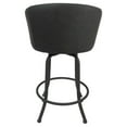 thumbnail image 3 of Swivel Counter Metal Bar Stool 26" - Joey - Moonstone - Grey, 3 of 3