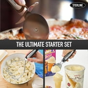 Kitchen Ultimate 26-Piece Kitchen Utensil Set for Culinary Adventures - Stainless Steel and Nylon Cooking Tools for All Ages