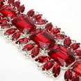 thumbnail image 2 of Rhinestone Chain  Rhinestone Chain Ribbon Craft Decoration For Sewing DIY Wedding Dresses Bags ShoesRed, 2 of 8