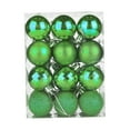 thumbnail image 1 of 24Pcs Christmas Tree Baubles Crafts Christmas Balls Christmas Tree Hanging Balls Green, 1 of 9