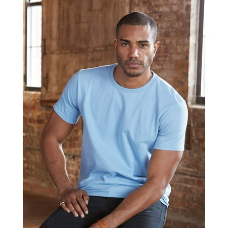 Mens Mandarin Orange - Lightweight Fashion Short Sleeve T-Shirt
