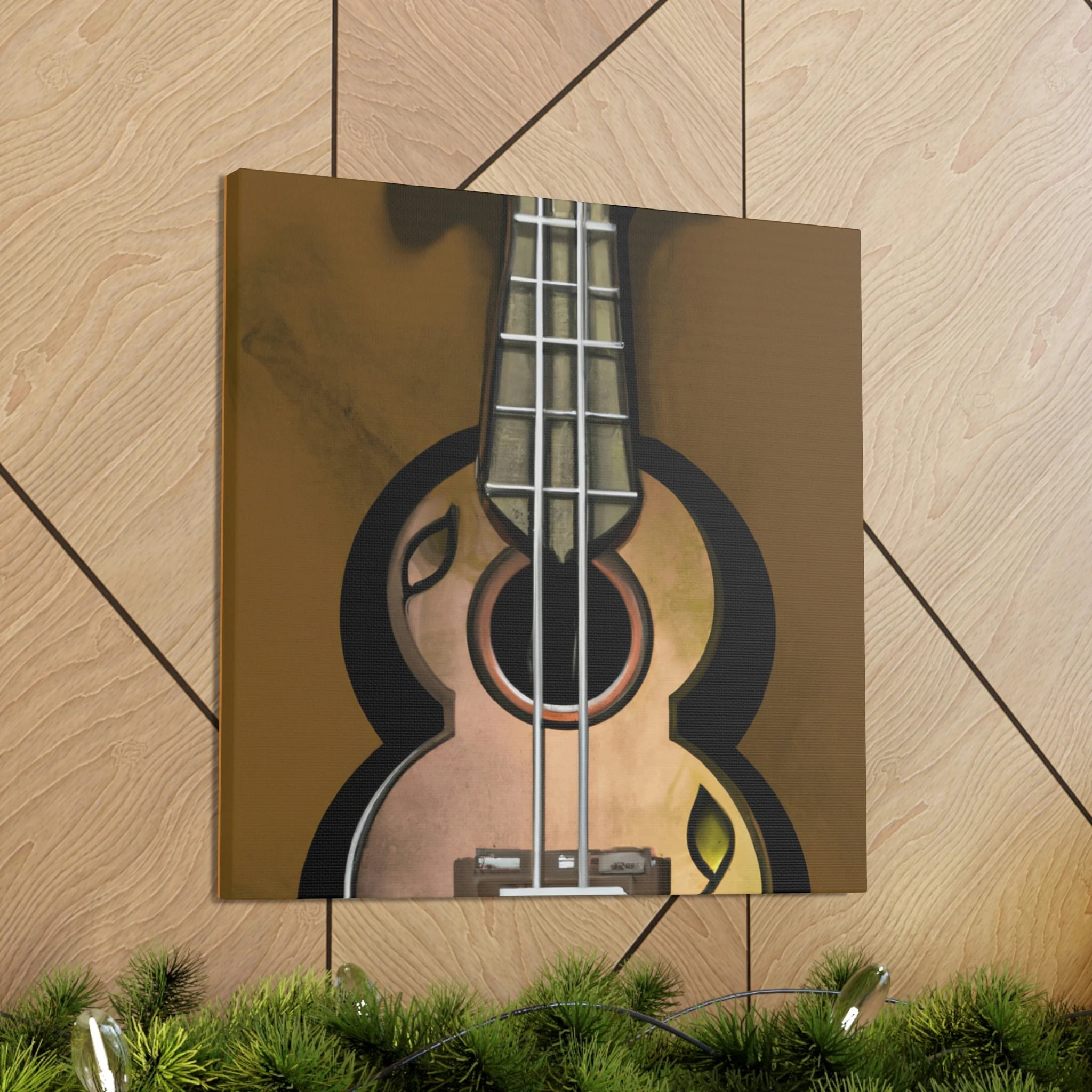 Ukelele in Rococo - Canvas