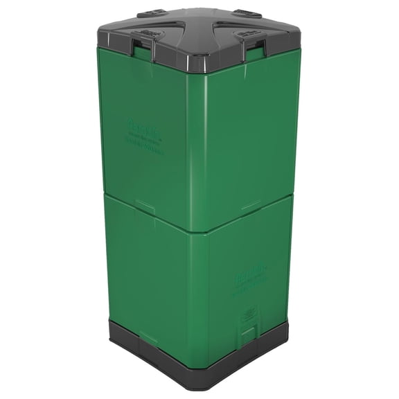 Aerobin 200 Insulated Composter Bin 55 Gallon No Turn Green Kitchen Garden