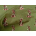thumbnail image 4 of oneOone Cotton Poplin Fabric Women Block Printed Craft Fabric BTY 42 Inch Wide, 4 of 4