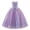 Rainbow Purple, variant on Flower Girl Sparkly Sequins Shiny Butterfly Formal Wedding Tulle Dress Junior Pageant First Communion Easter Princess Party Birthday Ball Gown 3T Blue