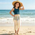 thumbnail image 7 of OGLCCG Sarong Cover Up Girls Beach Cover Up Bikini Bathing Suit Swimwear Coverup Long Sarongs Beach Wraps for Girls 3-16 Years, 7 of 7