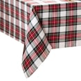 thumbnail image 2 of Elrene Home Fashions Christmas Classic Holiday Plaid Cotton Tablecloth, Multi, 52" x 70", 2 of 3