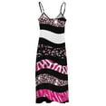 thumbnail image 5 of Animal Print Patterns Sleeveless Dress for Women Clothing Female Women's Summer Skirt, 5 of 7