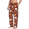 thumbnail image 6 of Yiaed Happy Thanksgiving Day Print Men's Lounge Pants, Loose PJ Bottoms, Long Pajama Pants for Men-Medium, 6 of 6