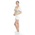 thumbnail image 2 of Blusa smock con manga bordada Roman Fashion/Juvenil, 6314 (Beige) beige M, 2 of 5