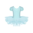 thumbnail image 2 of Aislor Kids Toddlers Girls Sparkly Rhinestones Gymnastics Leotard Tutu Dress Ballerina Ballet Dance Costumes, 2 of 7