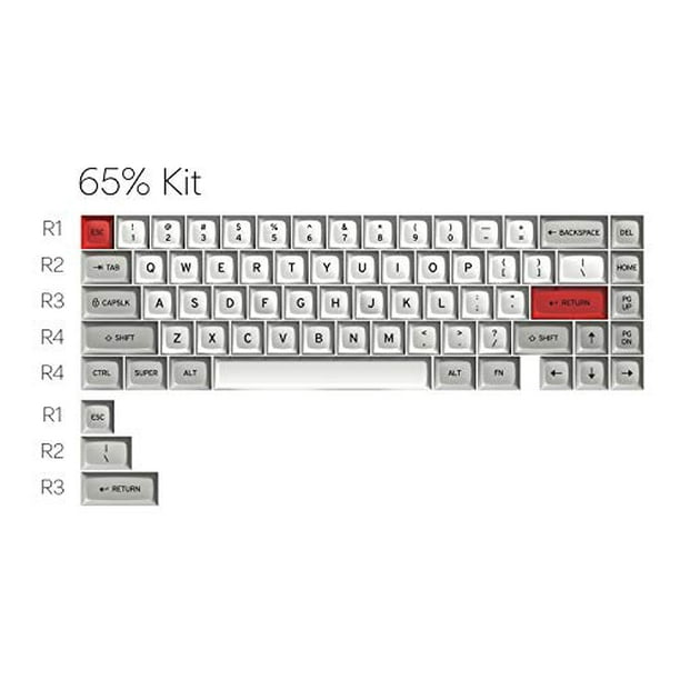 Drop Matt3o Mt3 Dev Tty Keycap Set For 65 Keyboards Compatible With Cherry Mx Switches And Clones 65 70 Key Kit Walmart Com Walmart Com