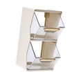 thumbnail image 4 of Abbracc Desktop Teabag Organizer Containers Large-capacity 2 Tiers Versatile Display Box White, 4 of 9
