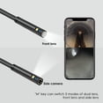 thumbnail image 3 of Impermeable 9 Led 8Mm Boroscopio 1080P Cámaras Duales Boroscopio Con Soporte Para Teléfono Móvil,2M/5M/10M seitruly VI008801-03, 3 of 6
