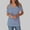 Watermelon Red A1, variant on YHAJDS T Shirts for Women Short Sleeve V Neck Striped Print Off Shoulder Casual Summer Top