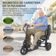 thumbnail image 5 of TopMate ES15 patinete 3 ruedas para mayores. Motor doble 500W, 3 vel., batería extraíble, 30km autonomía, carga 136kg, plegable ligero. Ideal para viajes., 5 of 6