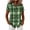 Green Womens Tops, variant on Button Down Shirts for Women Short Sleeve Tops Womens Plaid Printed Collared Casual Fall Blouses