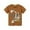 Brown, variant on LRen Toddler Boy Shirts 18-24 Months Boy Cute Print Round Neck Short Sleeve Graphic T-Shirts Toddler Boy Summer Shirts Casual Soft Party Gift Summer Tee Tops