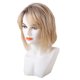 thumbnail image 3 of Pelucas de Cabello 100% Real Mullidas Cortas de 12 "con Gorra Resistente Al Calor para Fiesta de Cosplay Diario Rubio Ombre Sunnimix Pelucas de cabello humano para mujeres, 3 of 8