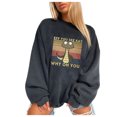 thumbnail image 1 of Tops de mujer Sudadera con estampado de sol de invierno Tops de jersey Fridja fksj1890, 1 of 8