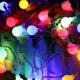 thumbnail image 2 of Guirnalda de luces de bola de globo, guirnalda de luces de hadas, decoración para interior, exterior, fiesta, boda, árbol de Navidad, jardín (32.8 pies, blanco cálido) Fokelyi HMJM416-2, 2 of 6
