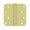 Gold, variant on S44R5BB4 4" x 4" x 5/8" Radius Hinge; Ball Bearings; Satin Brass Finish