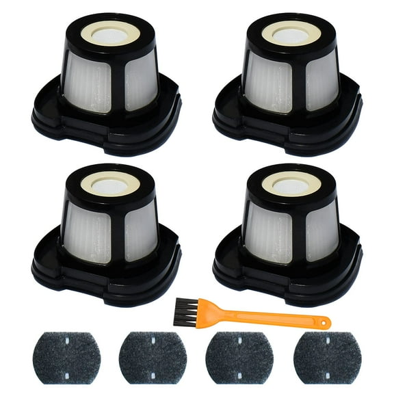 Vacuum Filter Replacement for Bissell 2284W,2390,2389,2390A,Replace Parts for 1614212,1614203,1614204,4 Mesh Filters and 4 Foam Filters