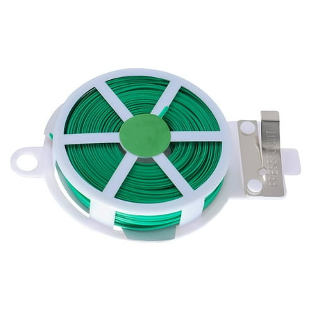 SHINYPASING Garden Wire Ties Green for Gardening 3Pack
