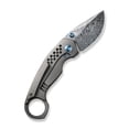 thumbnail image 2 of WE KNIVES Envisage Frame Lock 22013-DS1 Gray Titanium Damasteel Pocket Knife  Cuchillo, 2 of 9