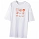 thumbnail image 4 of Camiseta para mujer, camiseta básica, trajes, regalo, camiseta informal de moda para mujer, camiseta de manga corta XL, 4 of 8